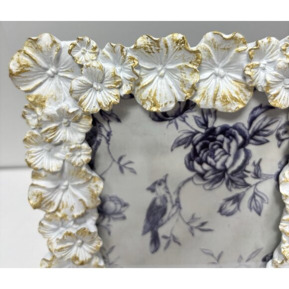 Frames 3pc Pink & White 3D Flower Floral Photo Frames 4x6" Decorative Set *Read* - Picture 10 of 16